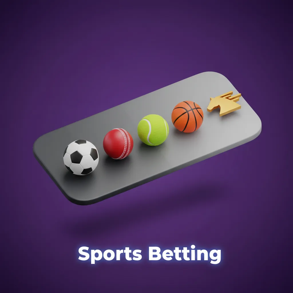 Indian sports betting app screen with live odds; icons for cricket, football, kabaddi, tennis, badminton, esports, more.