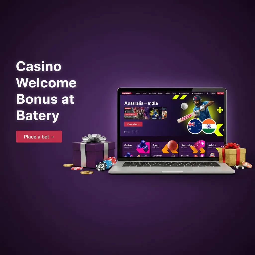 Batery casino welcome bonus: 500% + 430 free spins up to ₹150,000 on first deposits. For new India players. Terms apply.