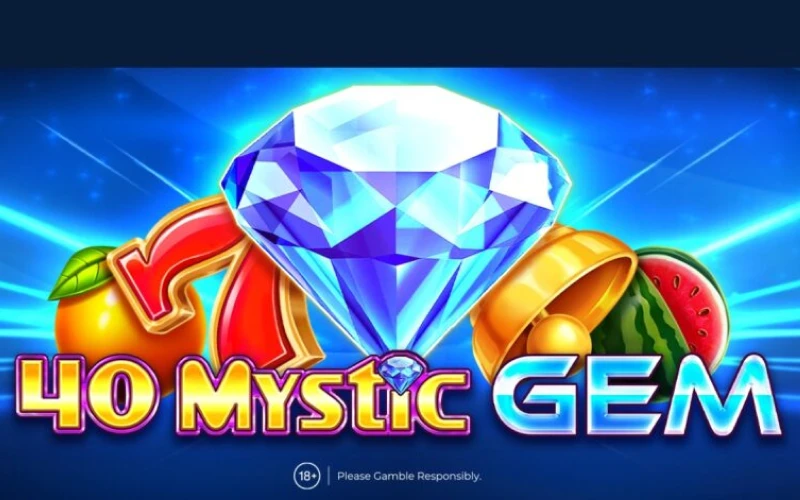 40 Mystic Gem is a medium volatility slot with simple mechanics and the option to buy bonuses for enhanced winning opportunities.