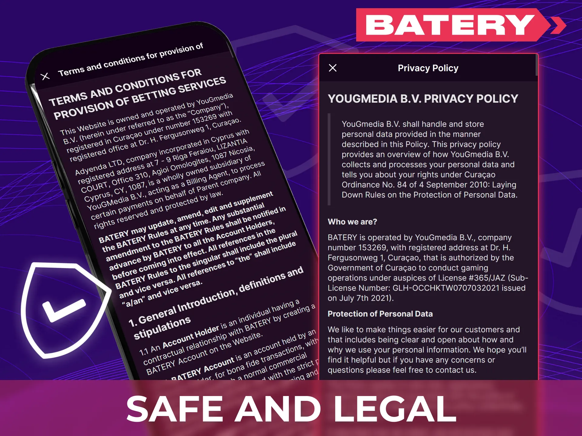 The official Baterybet app provides safe and legal betting in India.
