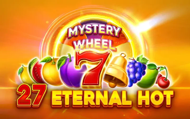 Mystery Wheel 27 Eternal Hot is a medium volatility slot with free spins and bonus rounds that keep gameplay dynamic and rewarding.