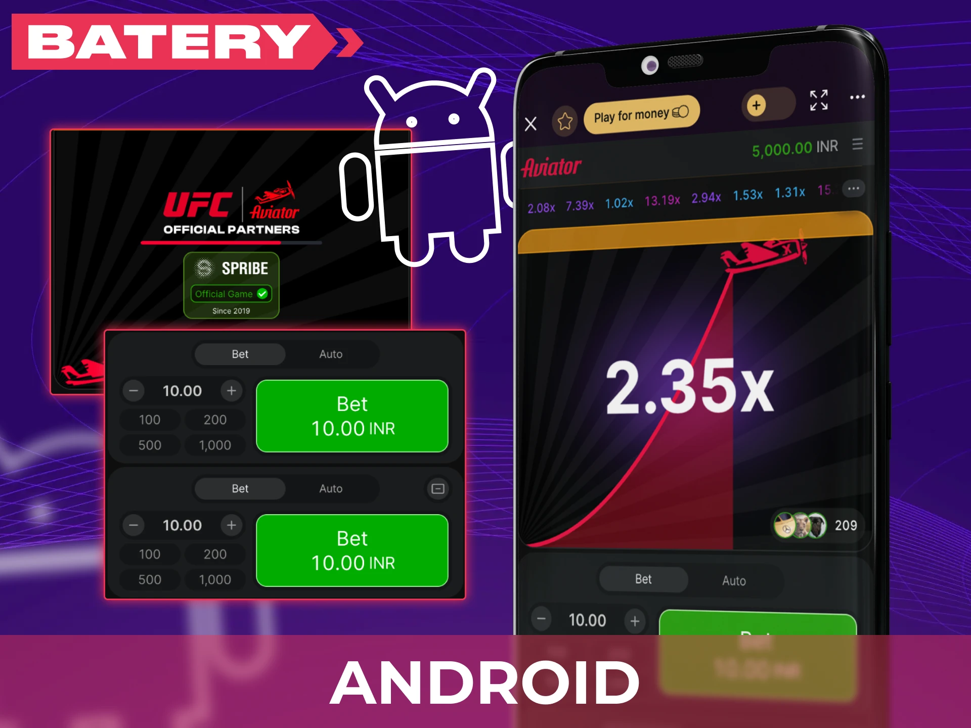 Follow the steps to download and install Aviator on Android devices.