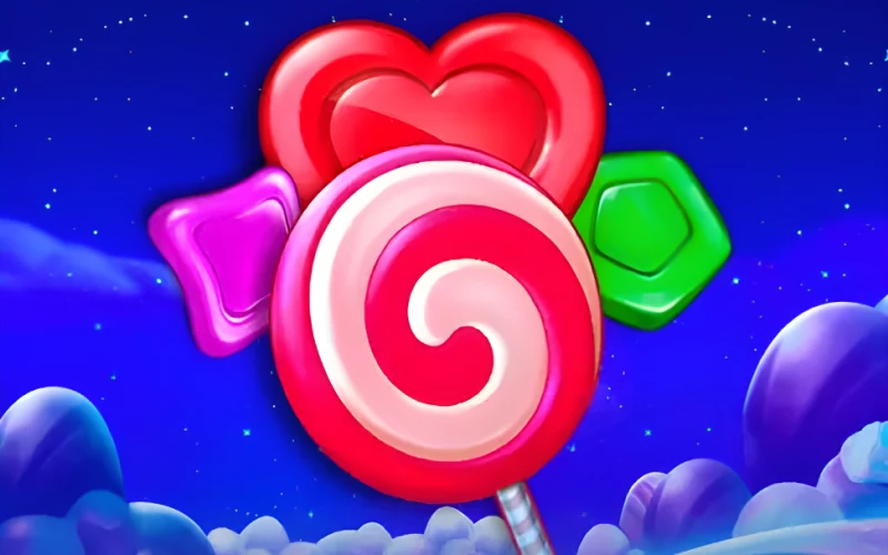 Play the colorful Sweet Bonanza slot at Batery and win.